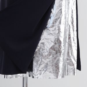 きらめきの箔プリントドレス | petite robe noire